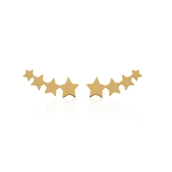 Maison de la Bijouterie Boucles d'oreille femme plaqué or - Y5YYY00 | Femme Boucles D'Oreilles
