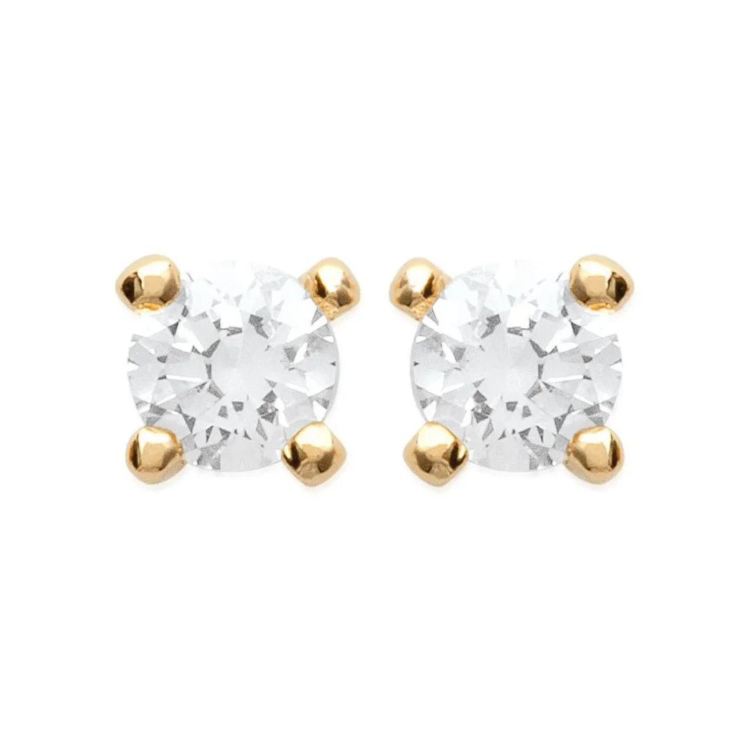 Maison de la Bijouterie Boucles d'oreille femme plaqué or - Y5055Z03 | Femme Boucles D'Oreilles