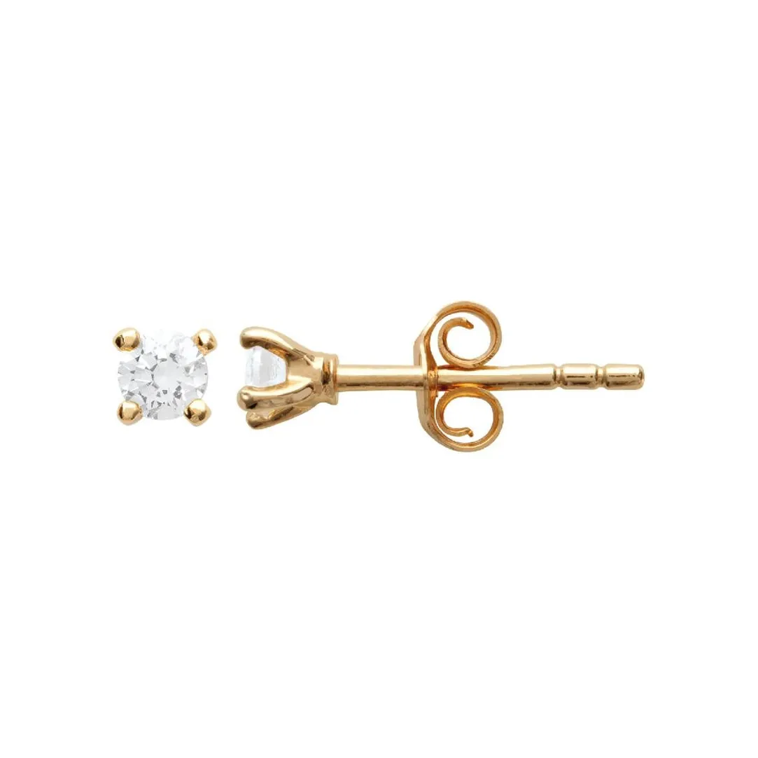 Maison de la Bijouterie Boucles d'oreille femme plaqué or - Y5055Z03 | Femme Boucles D'Oreilles