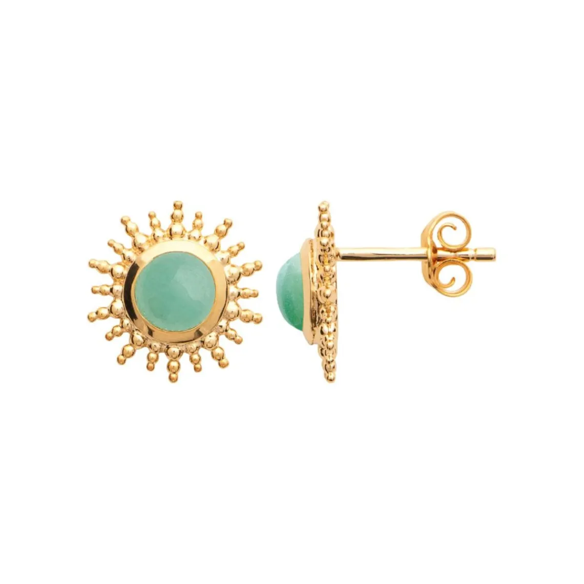 Maison de la Bijouterie Boucles d'oreille femme plaqué or - Y56YZ50 | Femme Boucles D'Oreilles