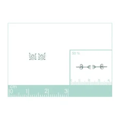 Maison de la Bijouterie Boucles d'oreille mixte argent rhodié serti griffe classique - Z5055Z04 | Femme Boucles D'Oreilles