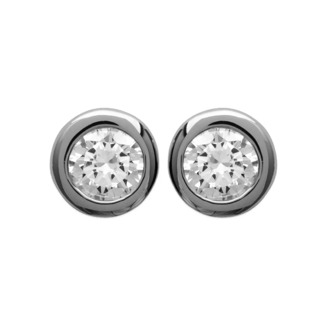 Maison de la Bijouterie Boucles d'oreille mixte argent rhodié - Z5ZZ5Z04 | Femme Boucles D'Oreilles