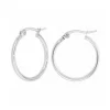 Angèle M Bijoux Boucles d'oreilles Angèle M - B2262-ARGENT Acier Argent | Femme Boucles D'Oreilles