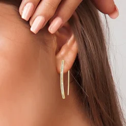Angèle M Bijoux Boucles d'oreilles Angèle M B2114-DORE | Femme Boucles D'Oreilles