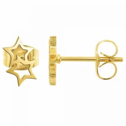 Angèle M Bijoux Boucles d'oreilles Angèle M - B2325-DORE Acier Doré | Femme Boucles D'Oreilles