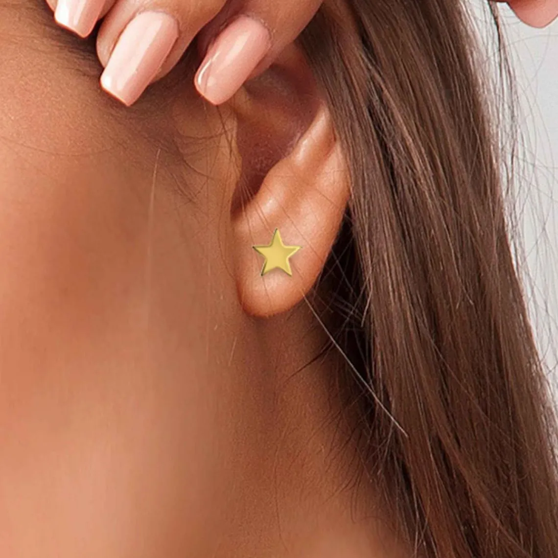 Angèle M Bijoux Boucles d'oreilles Angèle M B2320-DORE - Acier Doré | Femme Boucles D'Oreilles