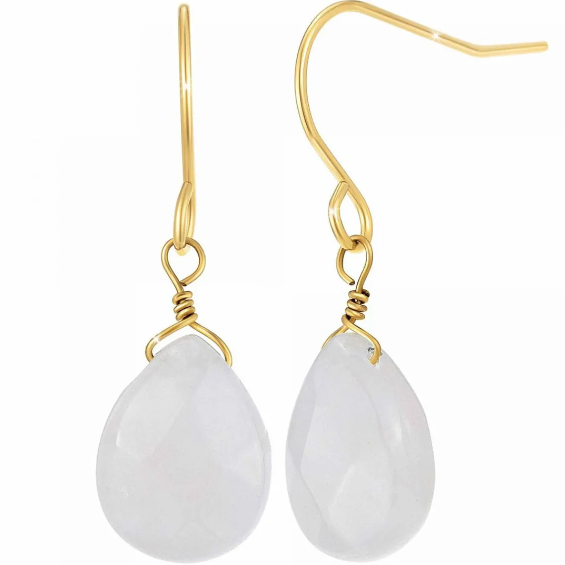 Angèle M Bijoux Boucles d'oreilles Angèle M B2499-ROSE - Acier Doré | Femme Boucles D'Oreilles