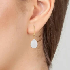 Angèle M Bijoux Boucles d'oreilles Angèle M B2499-ROSE - Acier Doré | Femme Boucles D'Oreilles