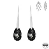 So Charm Bijoux Boucles d'oreilles argentée SoCharm ornées de cristaux Swarovski | Femme Boucles D'Oreilles