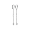 Maison de la Bijouterie Boucles d'oreilles créoles argent fantaisie 12mm Z64ZYZ0 | Femme Boucles D'Oreilles