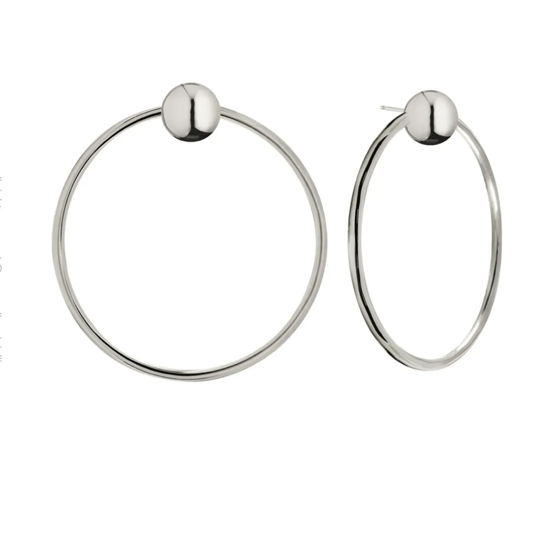 Diva Gioielli Boucles d'oreilles Eclisse 17743-005 - Argent 925/1000 | Femme Boucles D'Oreilles