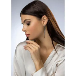 Emily Westwood Bijoux Boucles d'oreilles Emily Westwood EWE23158S - Acier Argenté | Femme Boucles D'Oreilles