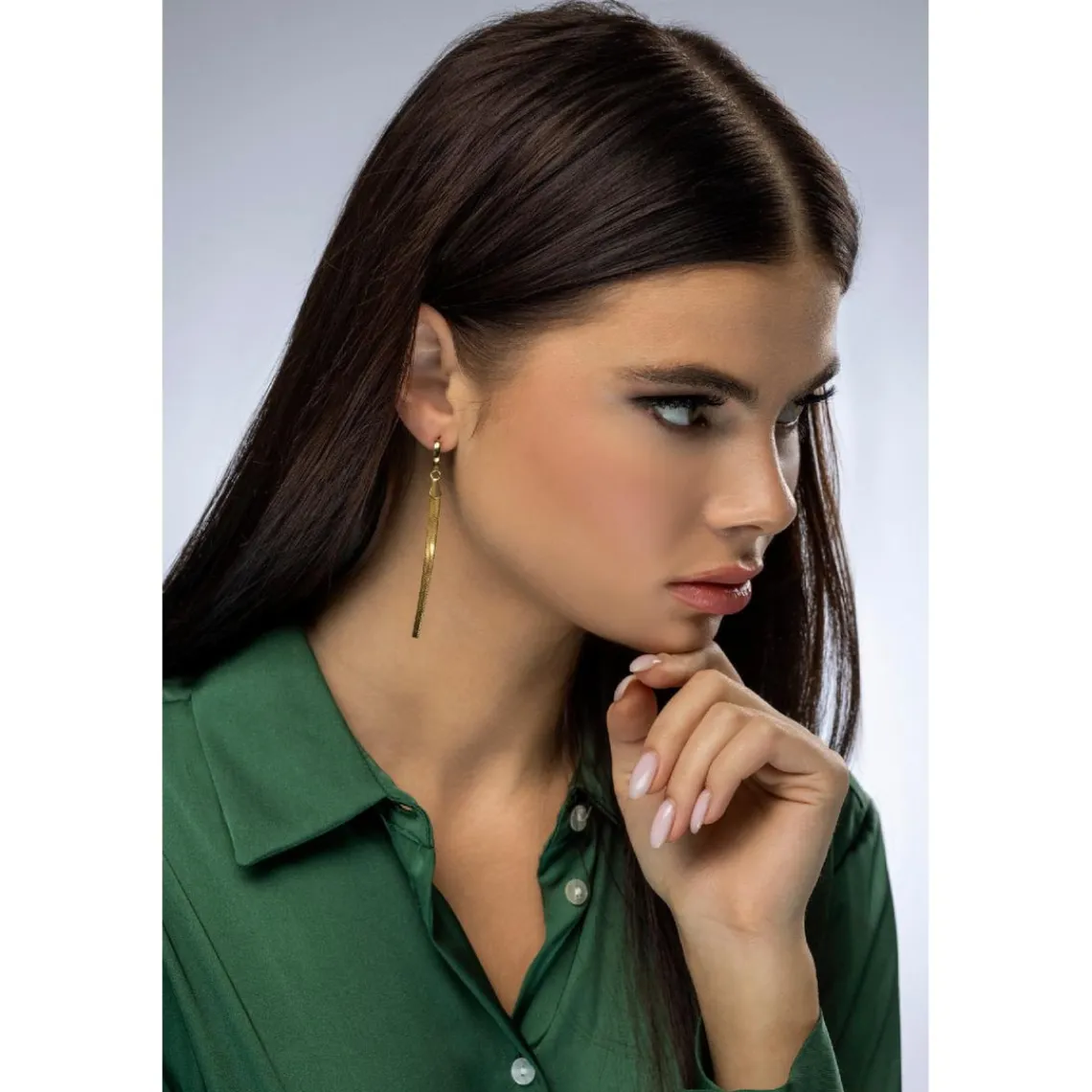 Emily Westwood Bijoux Boucles d'oreilles Emily Westwood EWE23158G - Acier Doré | Femme Boucles D'Oreilles