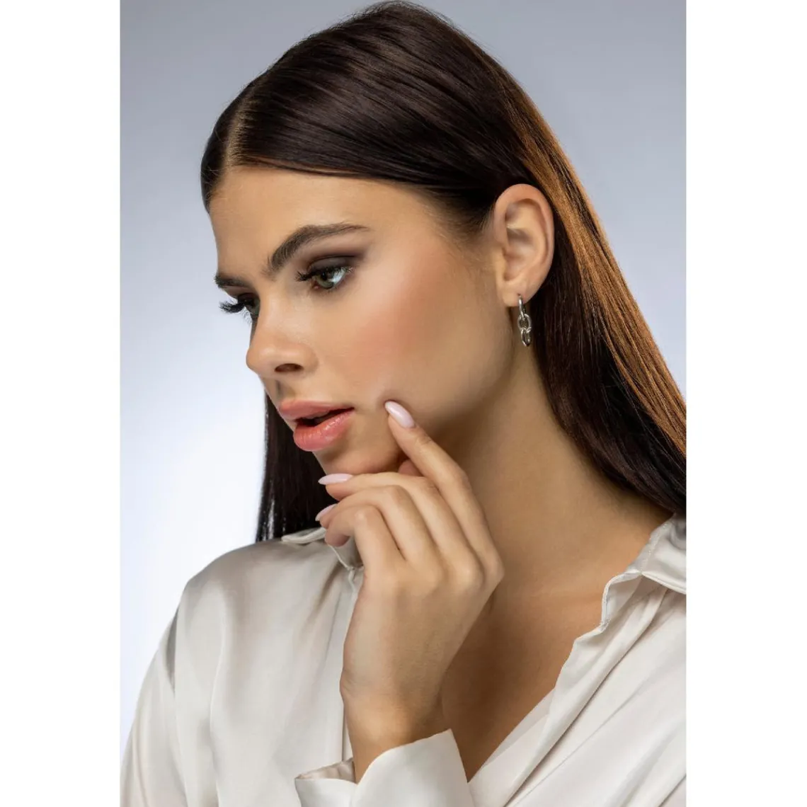 Emily Westwood Bijoux Boucles d'oreilles Emily Westwood EWE23155S - Acier Argenté | Femme Boucles D'Oreilles