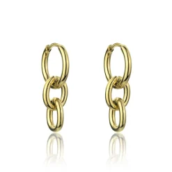 Emily Westwood Bijoux Boucles d'oreilles Emily Westwood EWE23155G - Acier Doré | Femme Boucles D'Oreilles