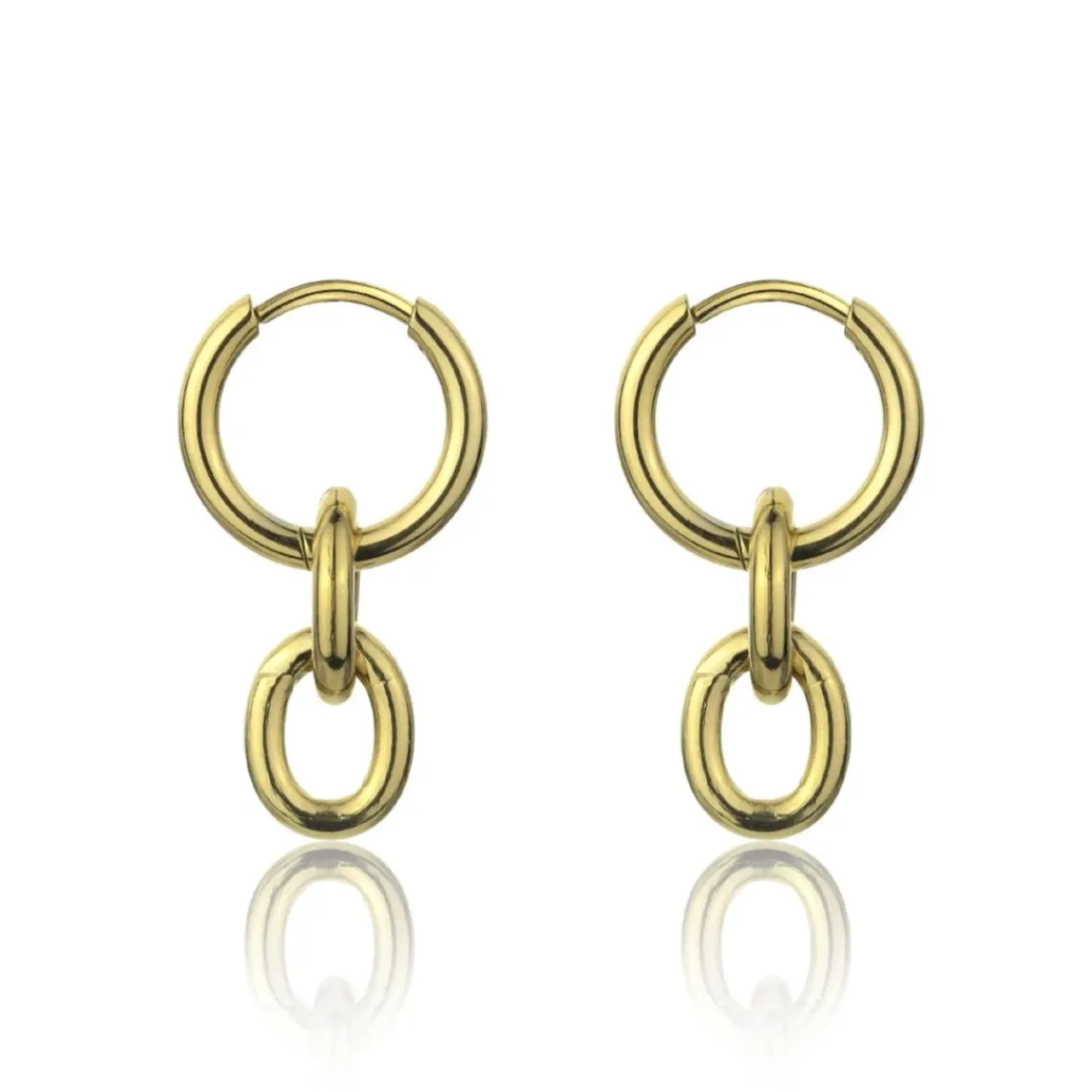 Emily Westwood Bijoux Boucles d'oreilles Emily Westwood EWE23155G - Acier Doré | Femme Boucles D'Oreilles