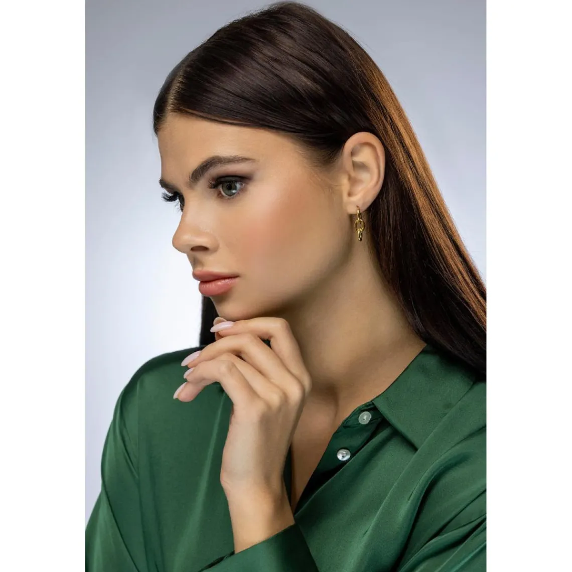 Emily Westwood Bijoux Boucles d'oreilles Emily Westwood EWE23155G - Acier Doré | Femme Boucles D'Oreilles