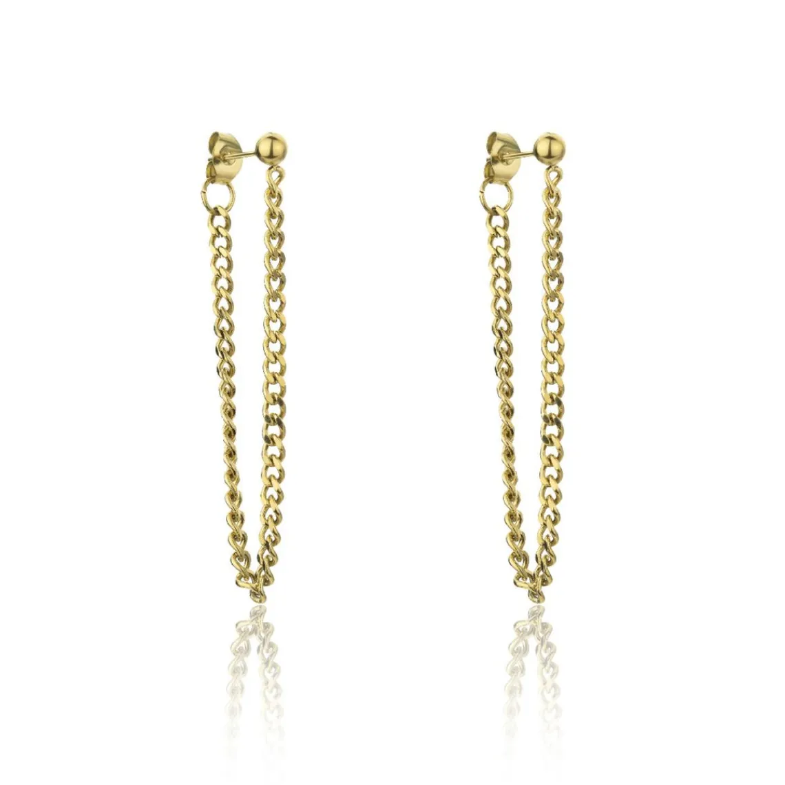 Emily Westwood Bijoux Boucles d'oreilles Emily Westwood EWE23135G - Acier Doré | Femme Boucles D'Oreilles