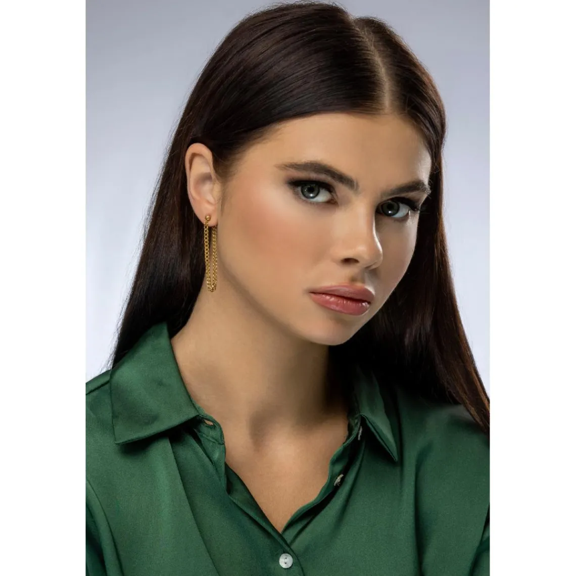 Emily Westwood Bijoux Boucles d'oreilles Emily Westwood EWE23135G - Acier Doré | Femme Boucles D'Oreilles