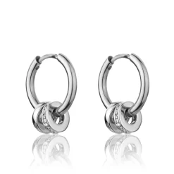 Emily Westwood Bijoux Boucles d'oreilles Emily Westwood EWE23123S - Acier Argenté | Femme Boucles D'Oreilles