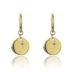 Emily Westwood Bijoux Boucles d'oreilles Emily Westwood EWE23119G - Acier Doré | Femme Boucles D'Oreilles