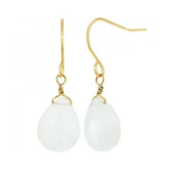 Angèle M Bijoux Boucles d'oreilles Femme Angèle M B2499-BLANC | Femme Boucles D'Oreilles