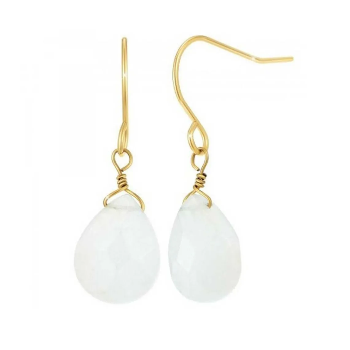 Angèle M Bijoux Boucles d'oreilles Femme Angèle M B2499-BLANC | Femme Boucles D'Oreilles