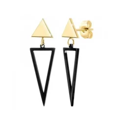 Angèle M Bijoux Boucles d'oreilles Femme Angèle M B2401-DORE | Femme Boucles D'Oreilles