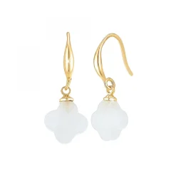 Angèle M Bijoux Boucles d'oreilles Femme Angèle M B2482-BLANC | Femme Boucles D'Oreilles