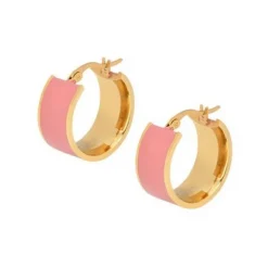Edforce Boucles d'oreilles Femme 253-0139-E - Acier Doré | Femme Boucles D'Oreilles