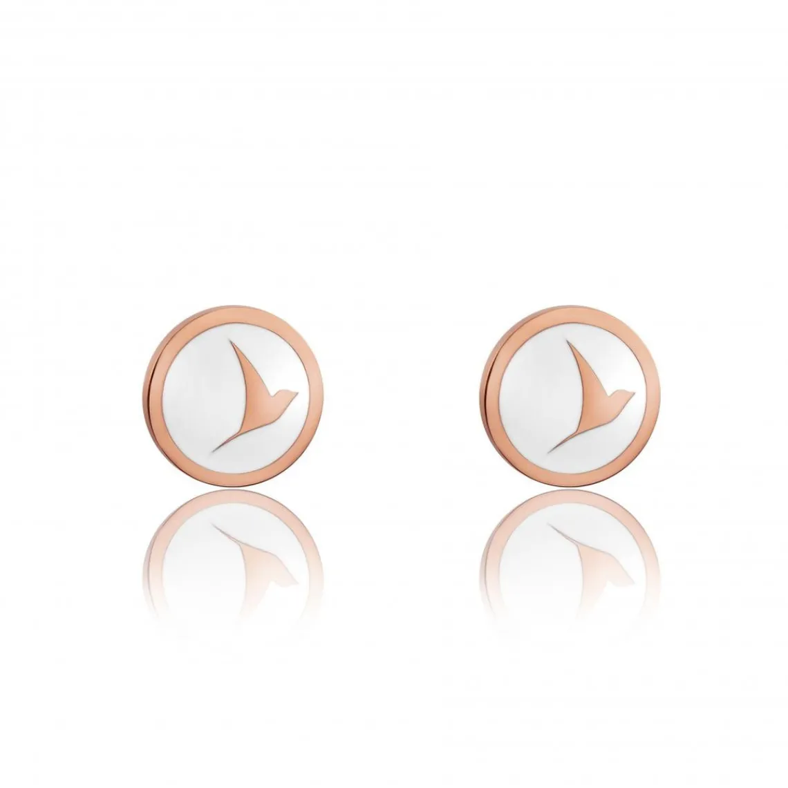Emily Westwood Bijoux Boucles d’oreilles Femme Emily Westwood WE1027R - Acier Doré rose | Femme Boucles D'Oreilles