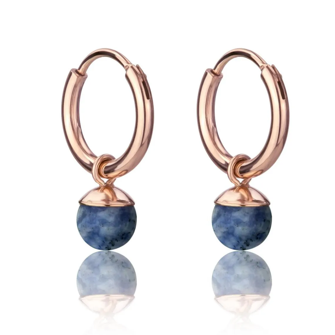 Emily Westwood Bijoux Boucles d’oreilles Femme Emily Westwood WE1204R - Acier Doré rose Bleu | Femme Boucles D'Oreilles
