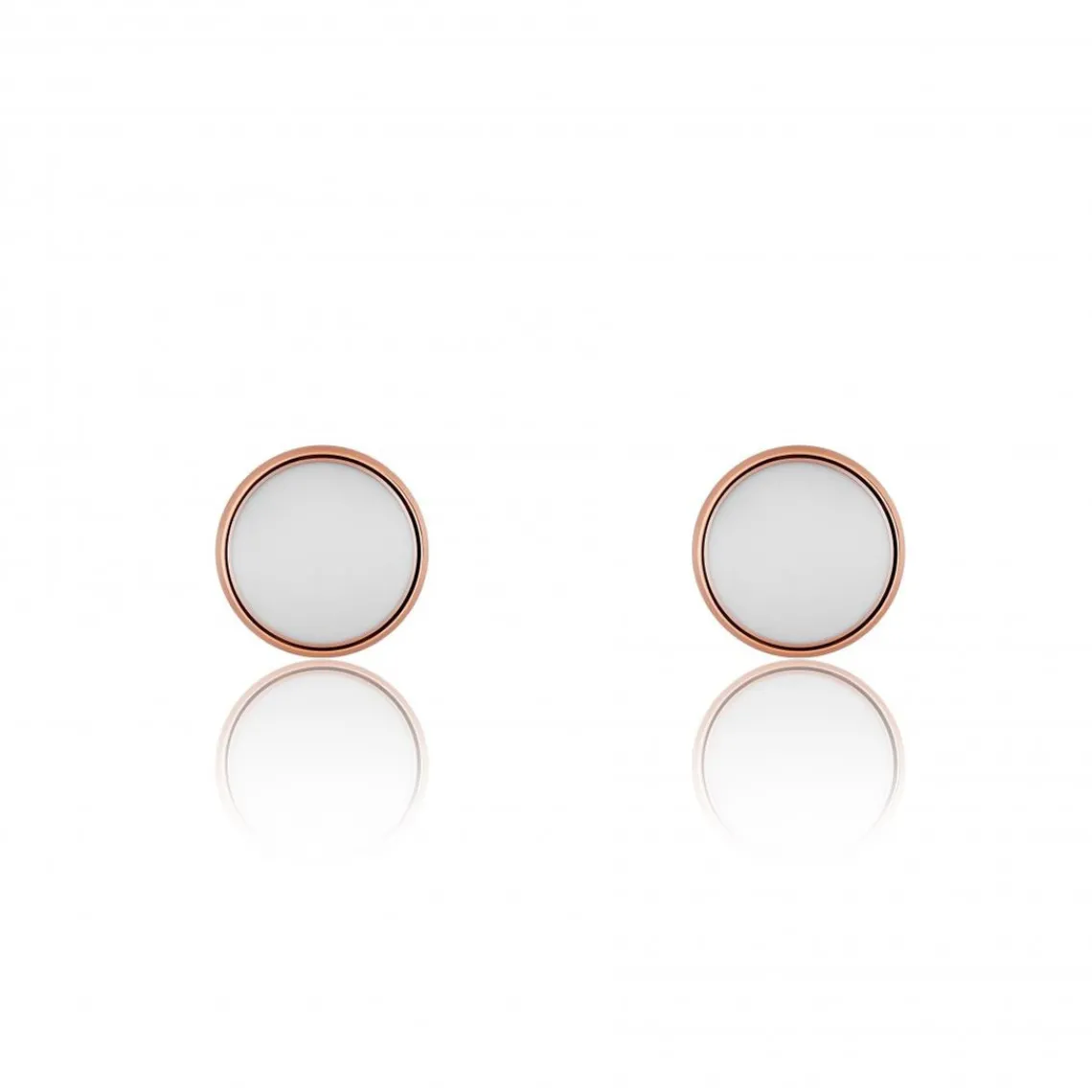 Emily Westwood Bijoux Boucles d’oreilles Femme Emily Westwood WE1023R - Acier Doré rose | Femme Boucles D'Oreilles
