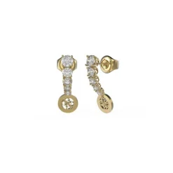 Guess Bijoux Boucles d'oreilles Femme - JUBE02152JWYG STUDS PARTY Acier Doré | Femme Boucles D'Oreilles
