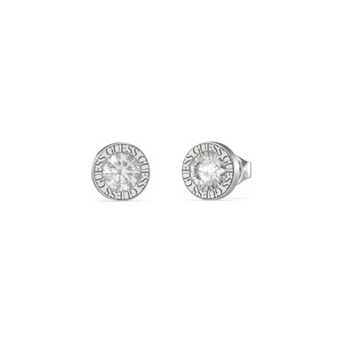 Guess Bijoux Boucles d'oreilles Femme - JUBE02244JWRH COLOR MY DAY Acier Argent | Femme Boucles D'Oreilles