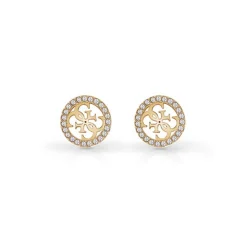 Guess Bijoux Boucles d'oreilles Femme - JUBE02161JWYG STUDS PARTY Acier Doré | Femme Boucles D'Oreilles