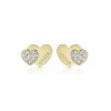 Guess Bijoux Boucles d'oreilles Femme - JUBE02174JWYG STUDS PARTY Acier Doré | Femme Boucles D'Oreilles