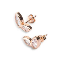 Kosma Paris Boucles d'oreilles femme Kira - Doré rose | Femme Boucles D'Oreilles|Bague