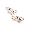 Kosma Paris Boucles d'oreilles femme Kira - Doré Rose | Femme Boucles D'Oreilles