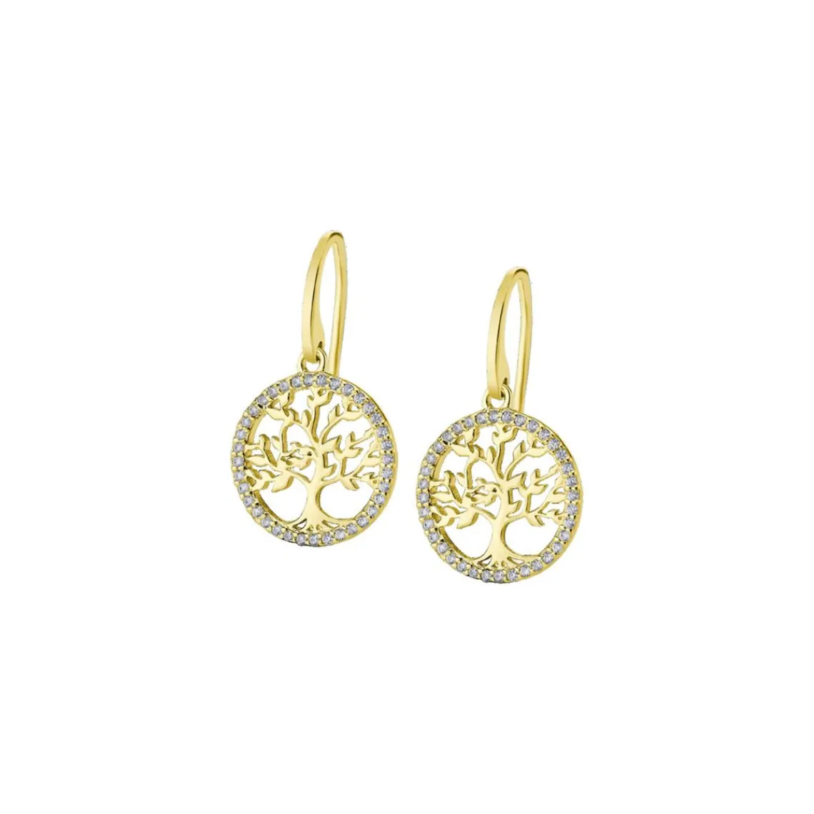 Lotus Silver Boucles d'oreilles Femme - LP1746-4-2 Argent doré | Femme Boucles D'Oreilles