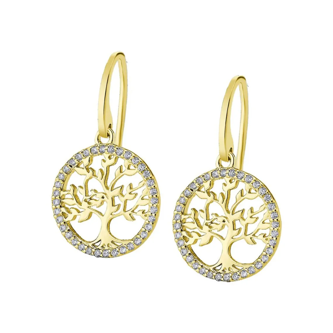 Lotus Silver Boucles d'oreilles Femme - LP1746-4-2 Argent doré | Femme Boucles D'Oreilles