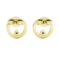 MYC-Paris Boucles d’oreilles Femme - DE0442-G Laiton Doré | Femme Boucles D'Oreilles