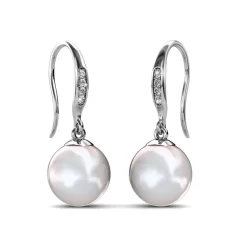 MYC-Paris Boucles d’oreilles Femme - DE0248-S Laiton Argent | Femme Boucles D'Oreilles