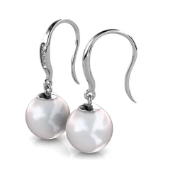 MYC-Paris Boucles d’oreilles Femme - DE0248-S Laiton Argent | Femme Boucles D'Oreilles