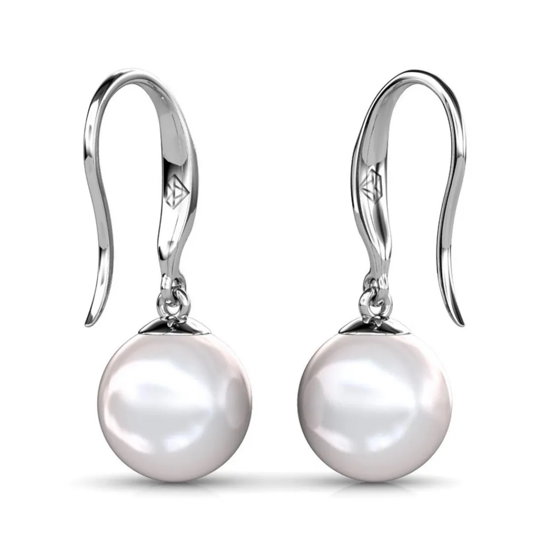MYC-Paris Boucles d’oreilles Femme - DE0248-S Laiton Argent | Femme Boucles D'Oreilles
