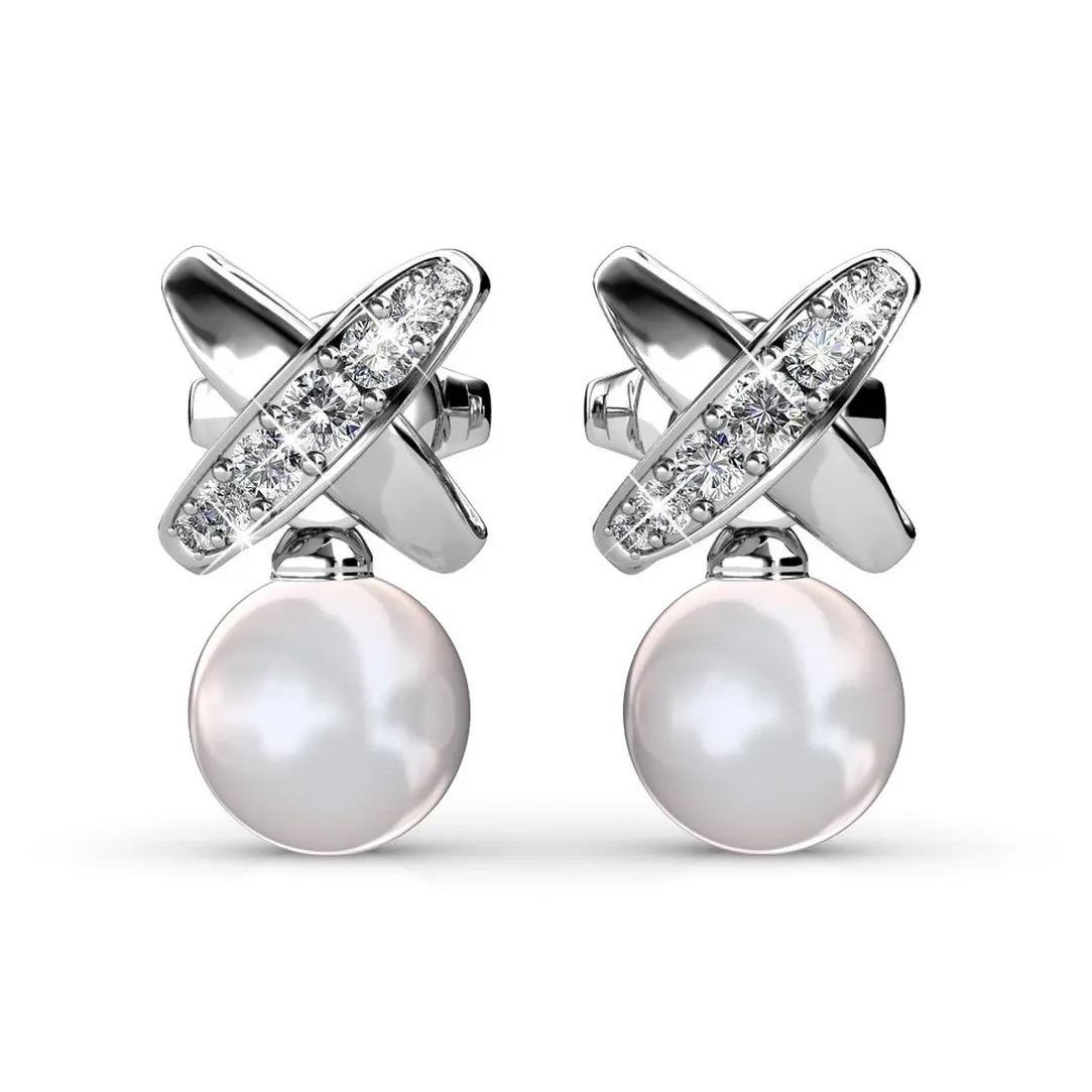 MYC-Paris Boucles d’oreilles Femme - DE0246-S Laiton Argent | Femme Boucles D'Oreilles