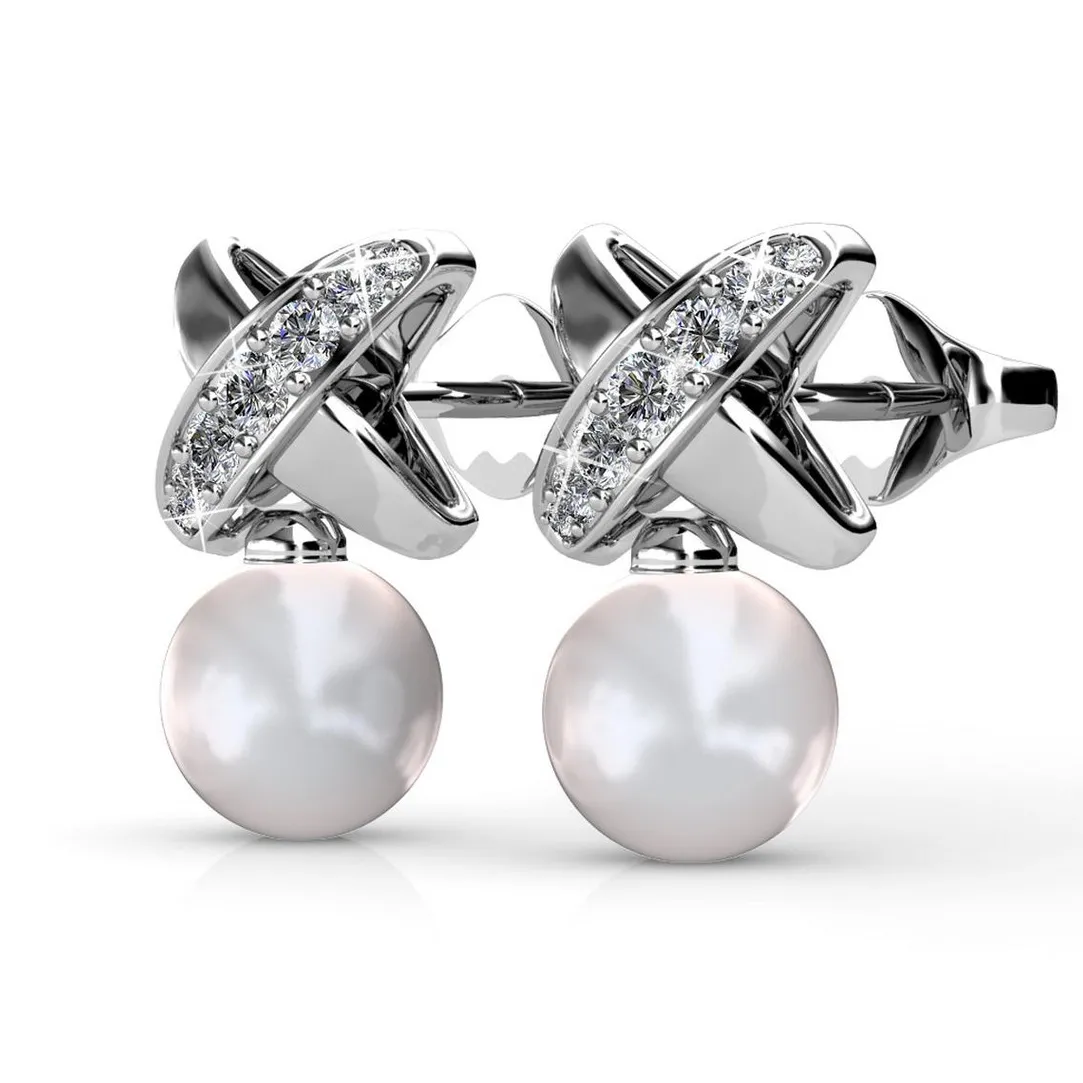 MYC-Paris Boucles d’oreilles Femme - DE0246-S Laiton Argent | Femme Boucles D'Oreilles