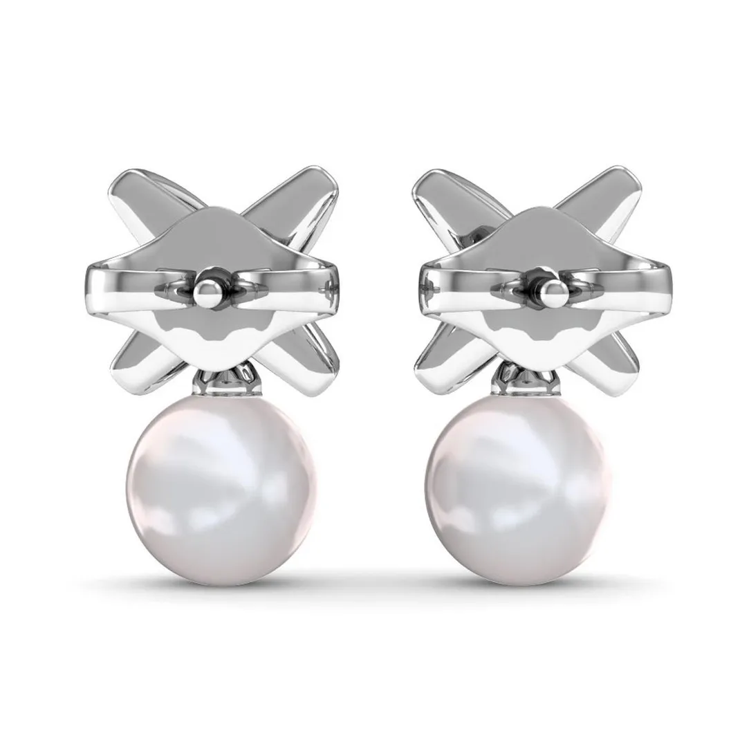 MYC-Paris Boucles d’oreilles Femme - DE0246-S Laiton Argent | Femme Boucles D'Oreilles