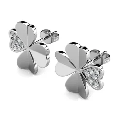 MYC-Paris Boucles d’oreilles Femme - DE0503-S Laiton Argent | Femme Boucles D'Oreilles