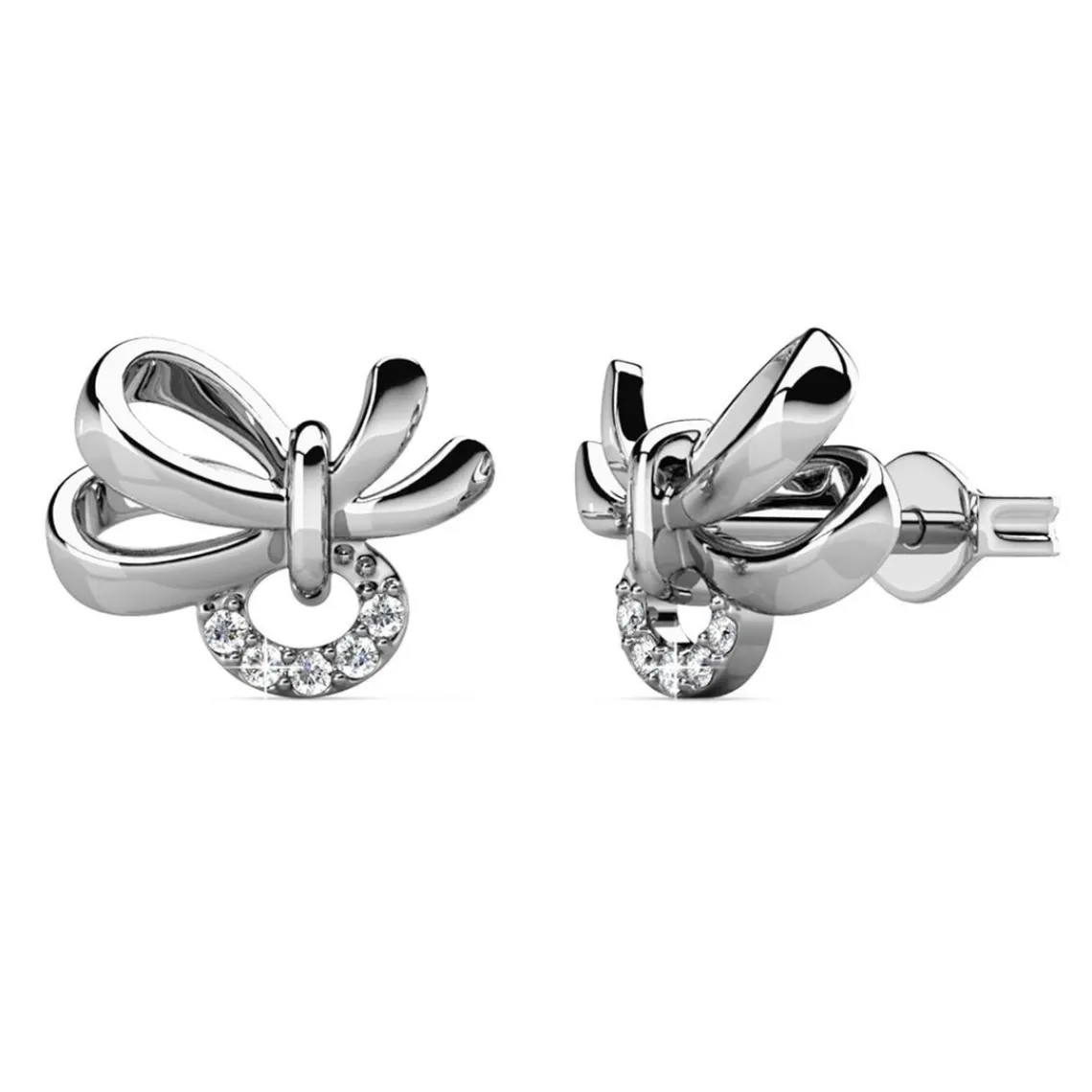 MYC-Paris Boucles d’oreilles Femme - DE0464-S Laiton Argent | Femme Boucles D'Oreilles